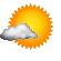 Sonnig mit Quellbewoelkung